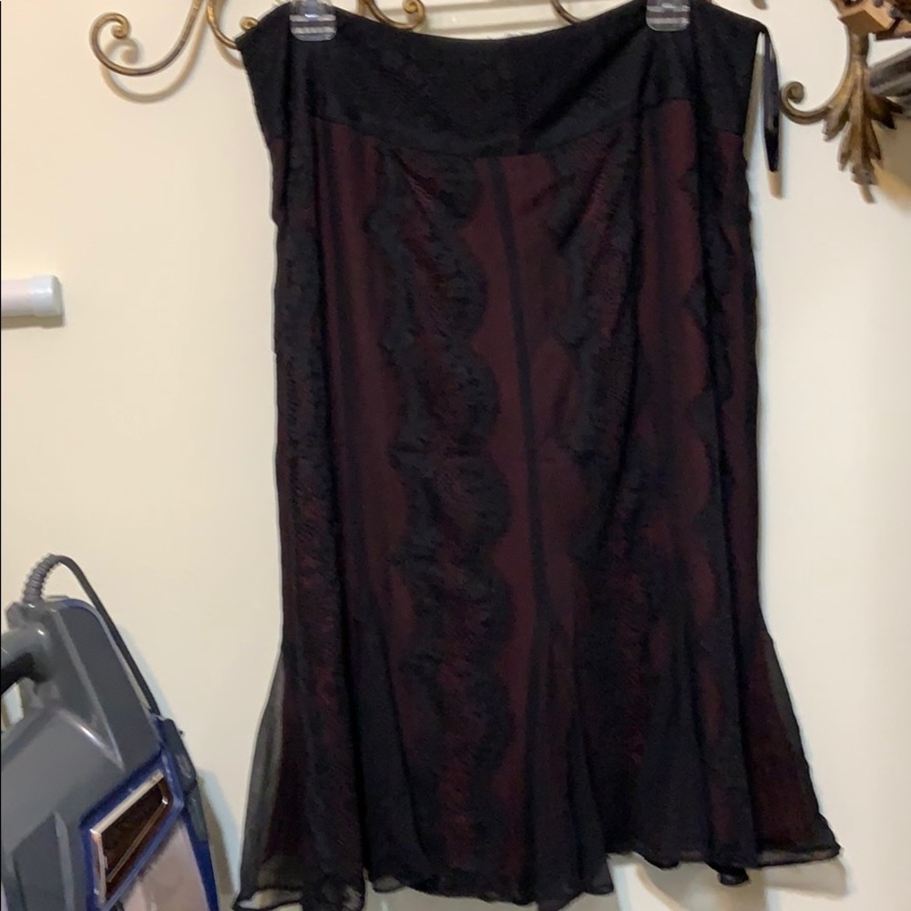 Women silk skirt
